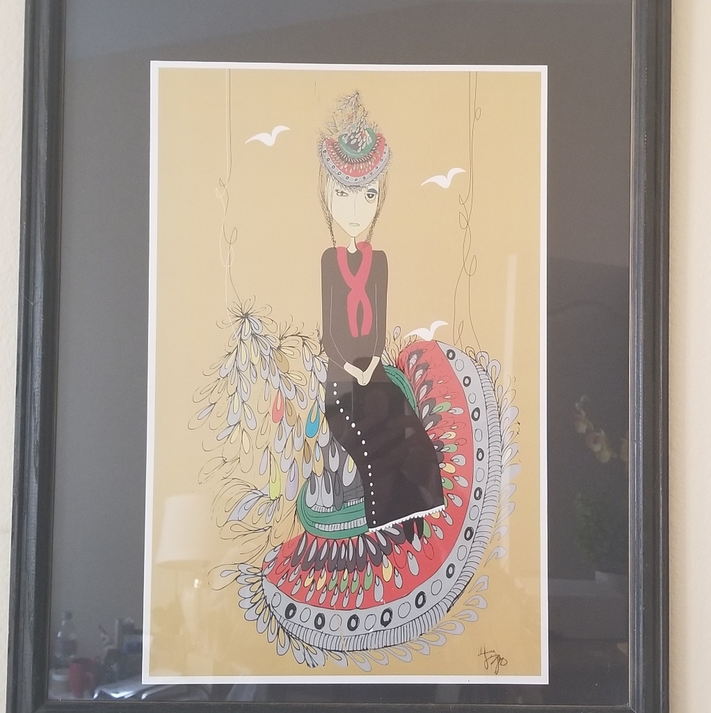 Framed Print 🖤 The Swing